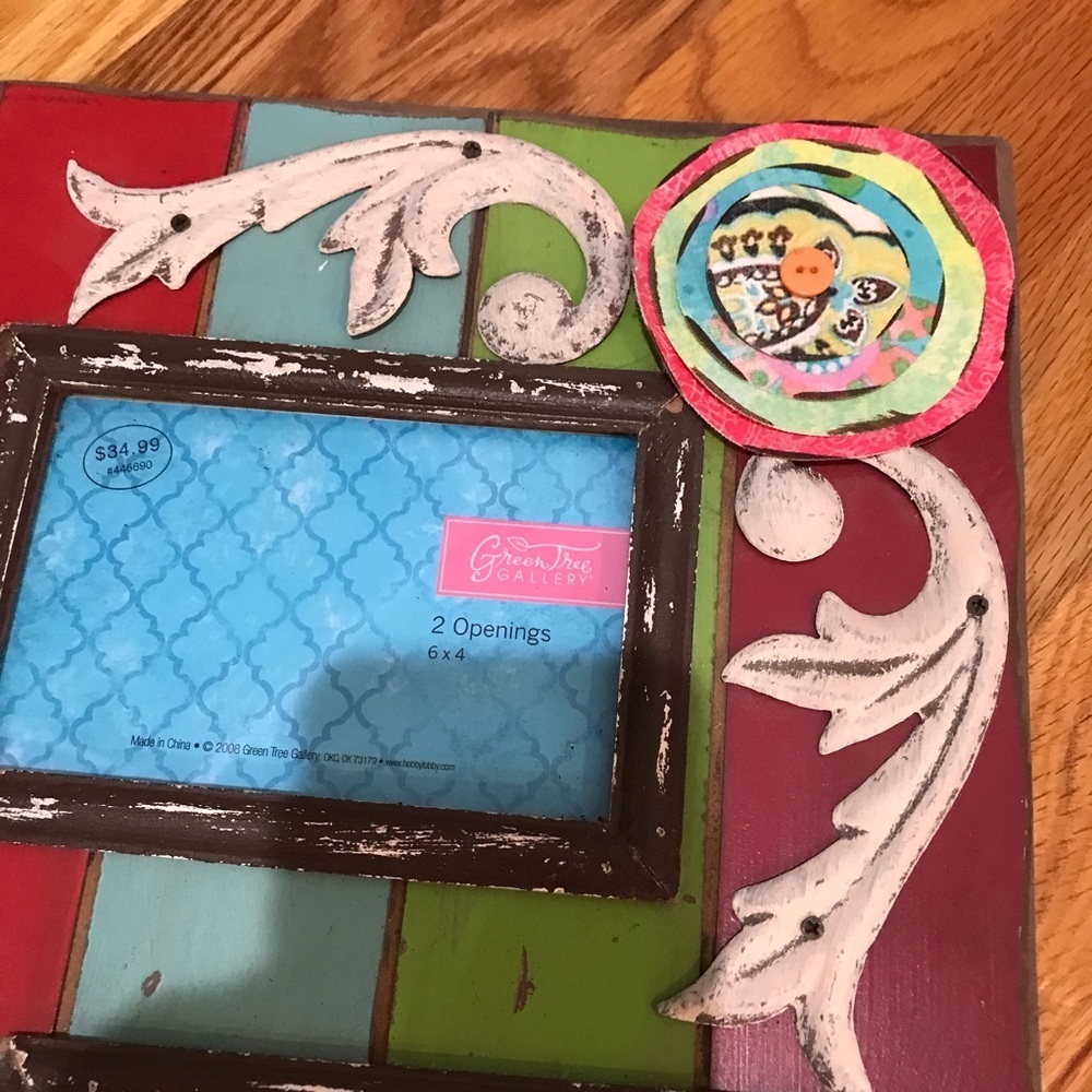 🖼Distressed Double Photo Frame - Picture 2 of 8